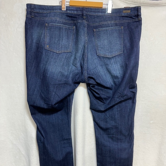 Kut From The Cloth Women's Jeans 24W Blue Catherine Slouchy Boyfriend Distressed - Picture 5 of 7